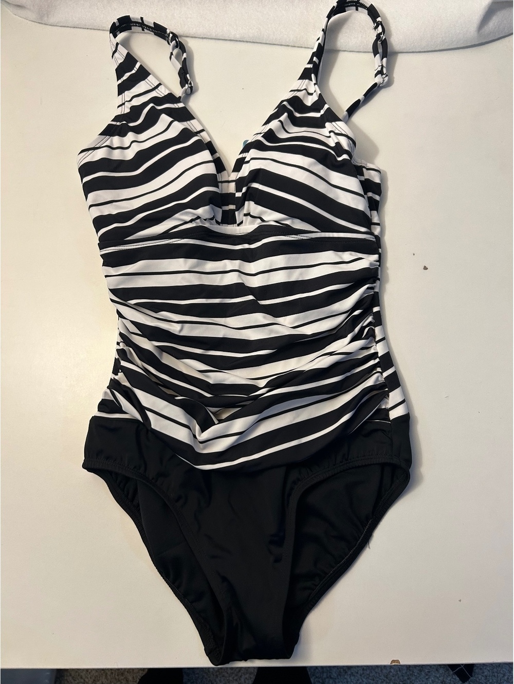 Macys Swim Solutions One Piece Swimsuit